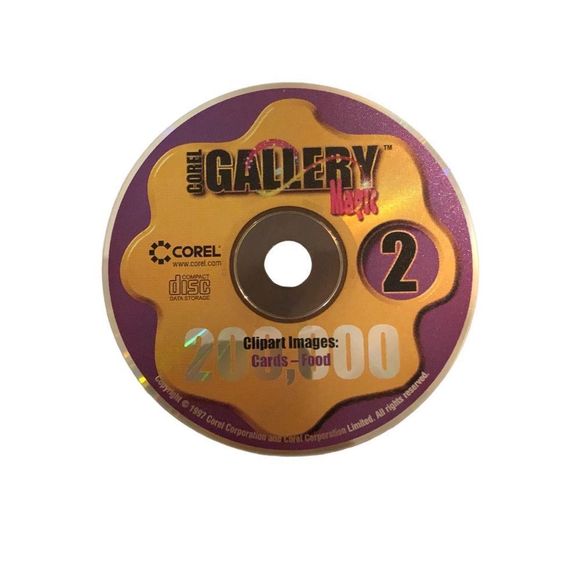Corel Gallery Magic 200,000 Clipart 8 CDs boxset (Win31) (1998) (Eng). N… - Picture 5 of 11
